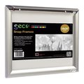 Seco Seco 18 x 24 in. Front Load Easy Open Snap Poster-Picture Silver Anodized Aluminum Frame Sn1824-Sv